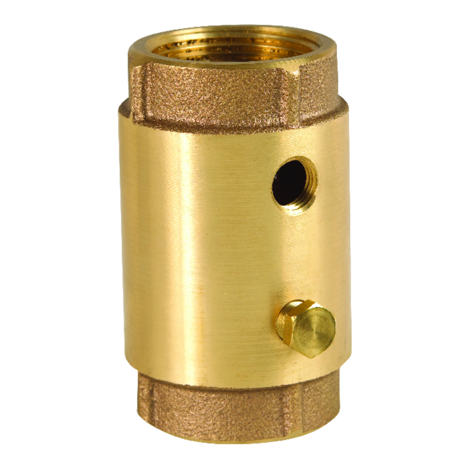 きゃんべる Campbell 1-1/4 in. D X 1-1/4 in. D FNPT Red Brass Spring Loaded
