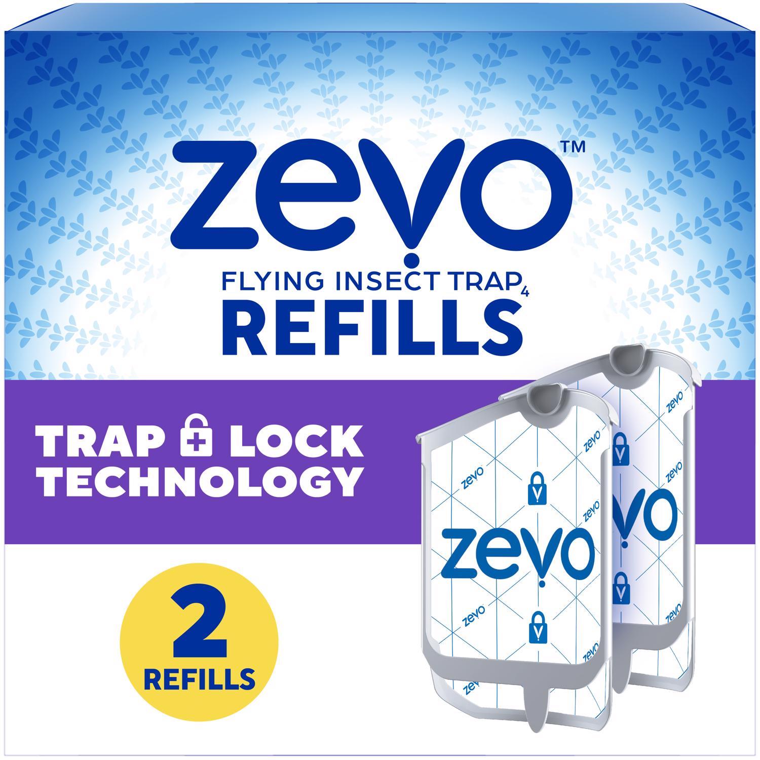 Zevo Refill Kit 4 in. W X 7 in. L Gray/White 2 ct Mfr
