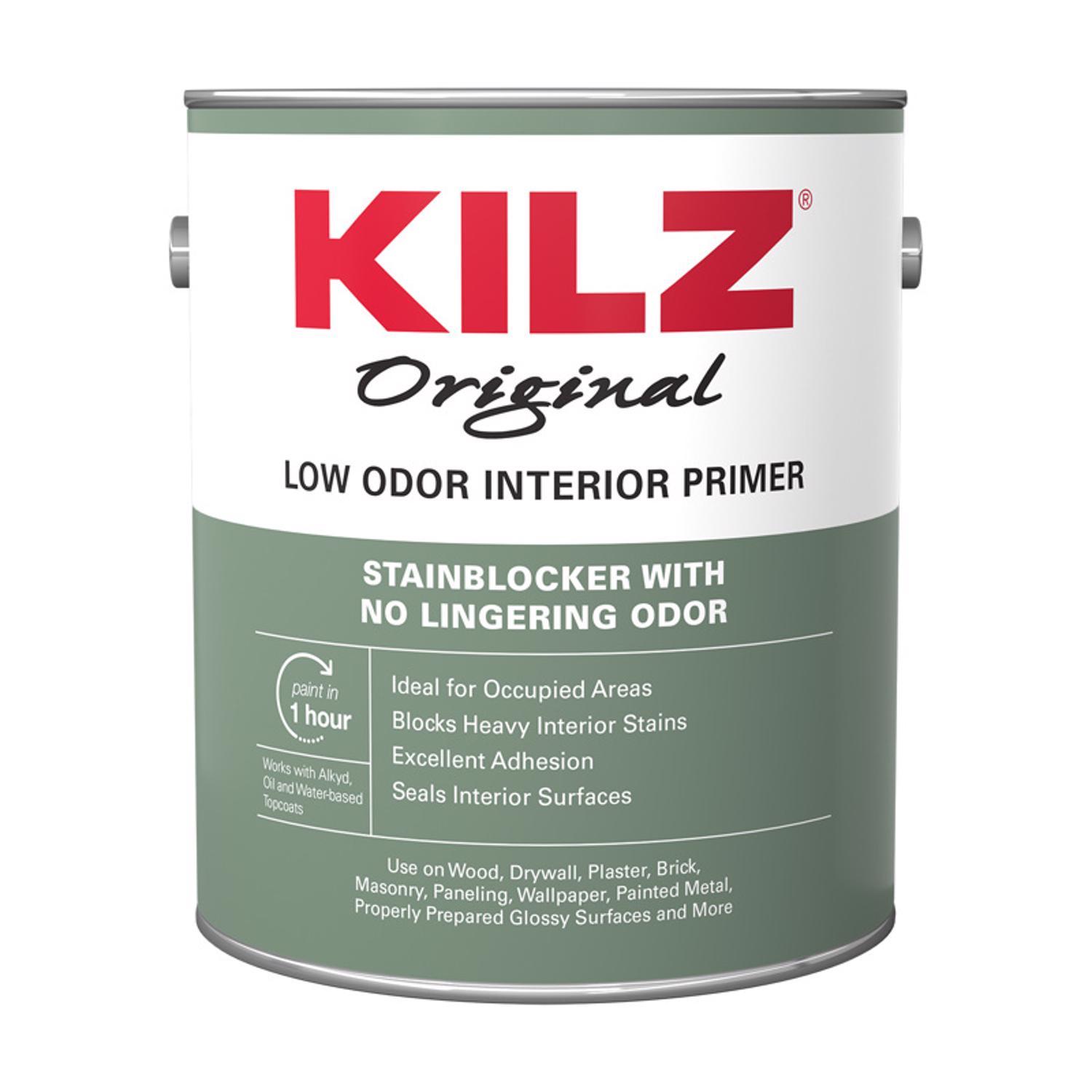 KILZ Original White Flat Oil-Based Alkyd Oil Primer 1 gal Mfr