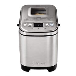 Cuisinart Brushed Nickel Silver Stainless Steel 2 lb Breadmaker