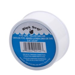 Black Swan White .75 in. W X 520 in. L PTFE Tape