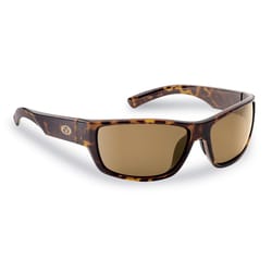 Flying Fisherman Matecumbe Sunglasses Unisex Tortoise Frame Amber Lens Polarized