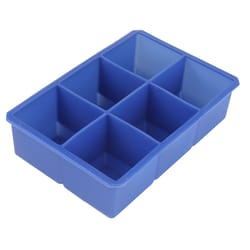 Chef Craft Blue Silicone Ice Tray