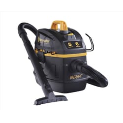 Vacmaster 5 gal. Corded Wet/Dry Vacuum 11 amps 120 V 6 HP
