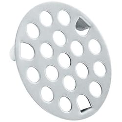 PlumbCraft 1-7/8 in. D Chrome Silver Stainless Steel Drain Strainer