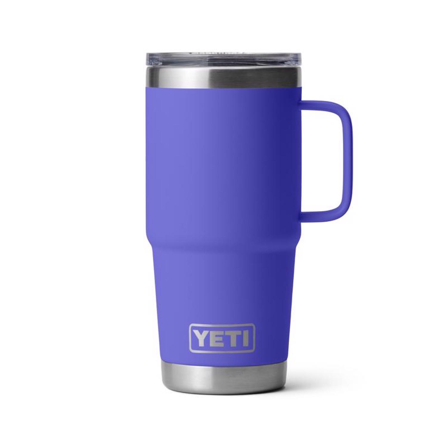 YETI Rambler 20 oz Black BPA Free Travel Mug Mfr