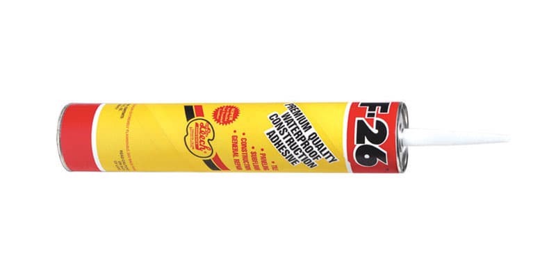 F-26 Premium Waterproof Construction Adhesive 29 oz Mfr# F26-34