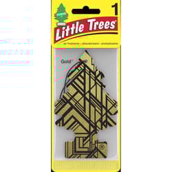 Little Trees Gold Scent Air Freshener Solid 1 pk