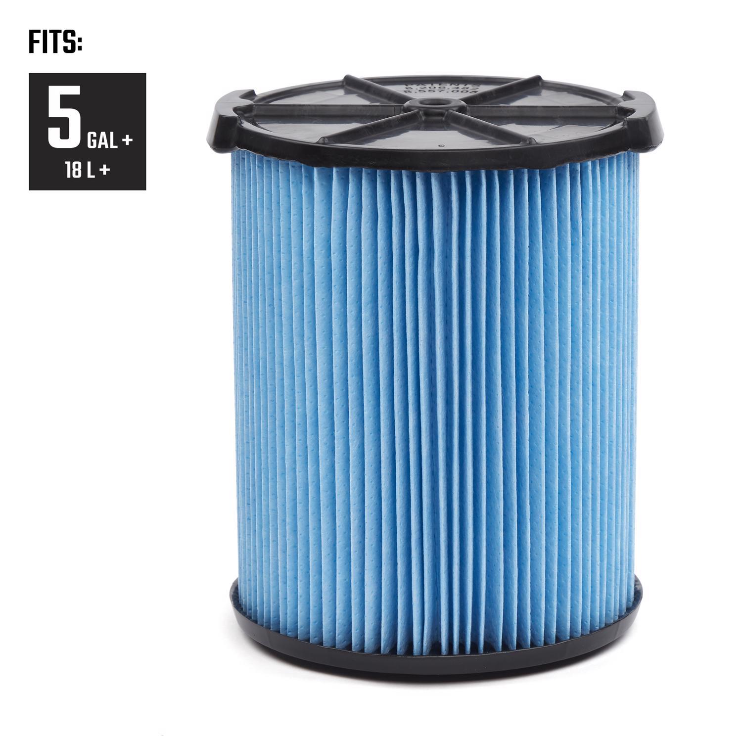 Craftsman 6.75 in. D Fine Dust Wet/Dry Vac Cartridge Filter 5-20