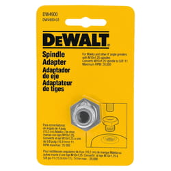 DeWalt 4 in. D X 5/8-11 in. X 0.06 in. thick Metal Spindle Adapter