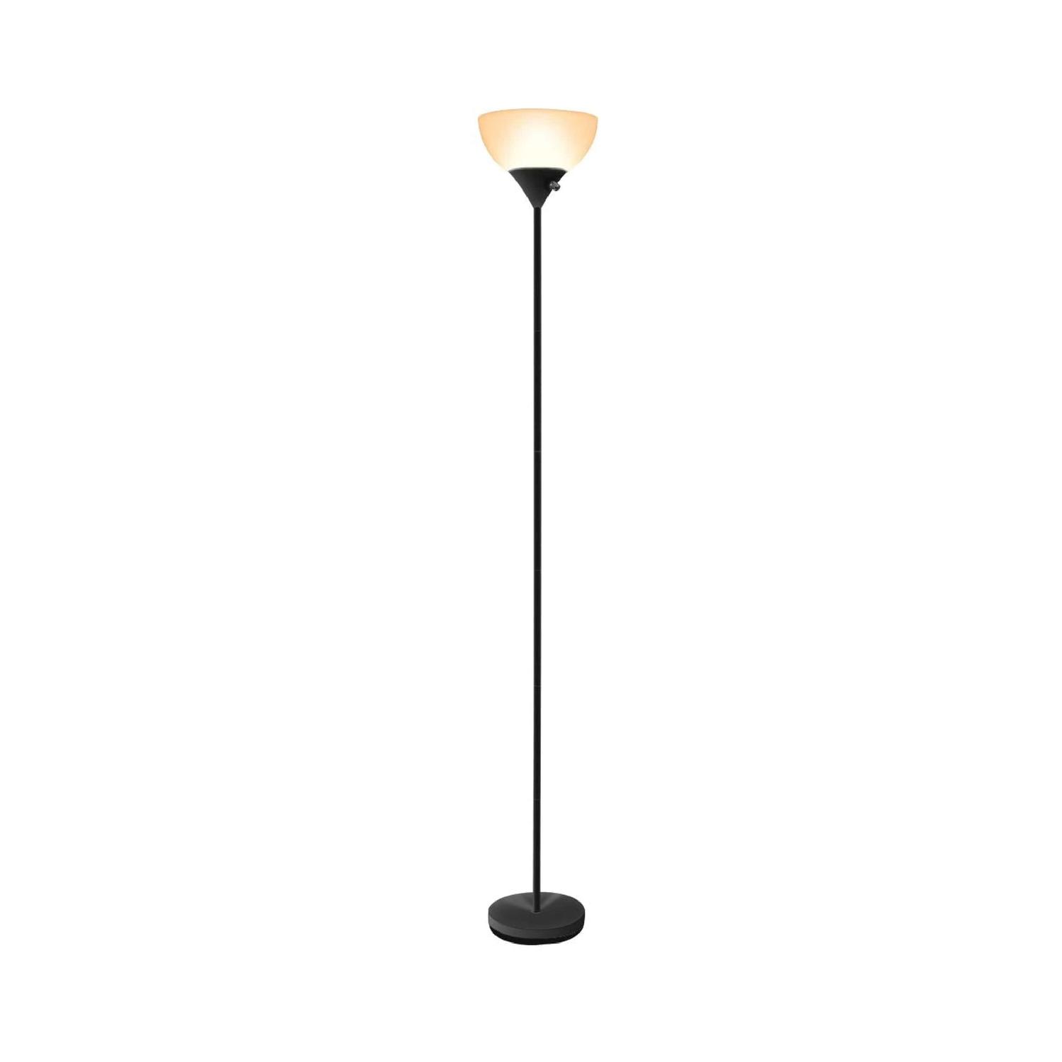 Newhouse Lighting 71 in. Black Floor Lamp Mfr# NHFL-CH-BK - Ace