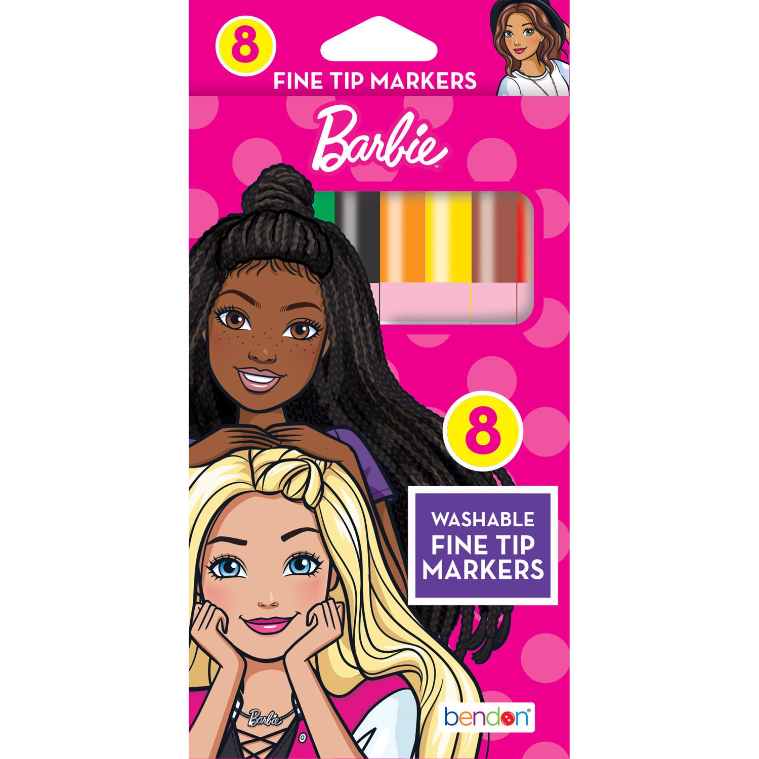 6034572 Barbie Fine Tip Marker - Pack of 48