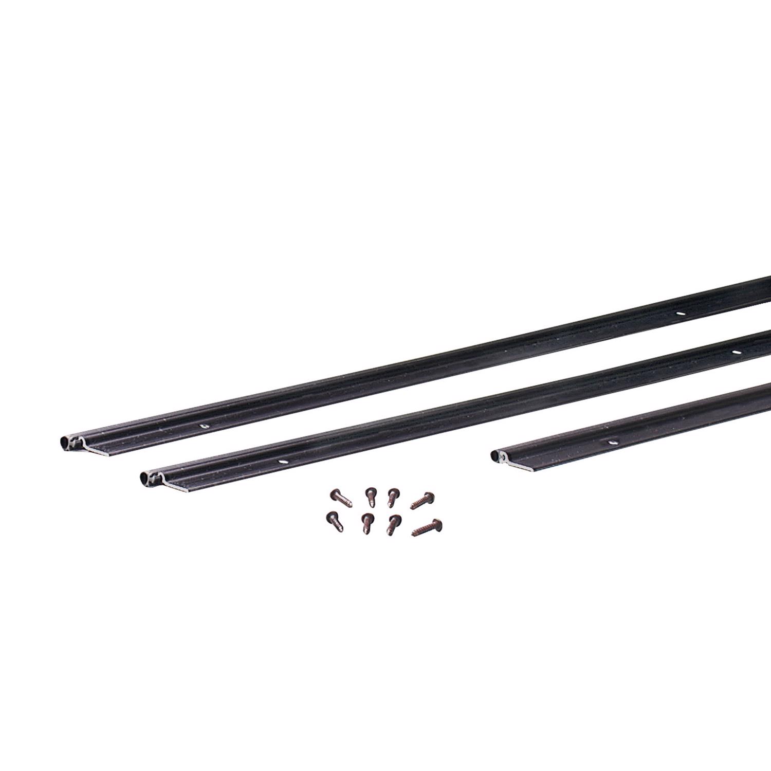 M-D Building Products Bronze Aluminum Top & Sides Door Seal For Door Jambs 84 in. L X 0.25 in.