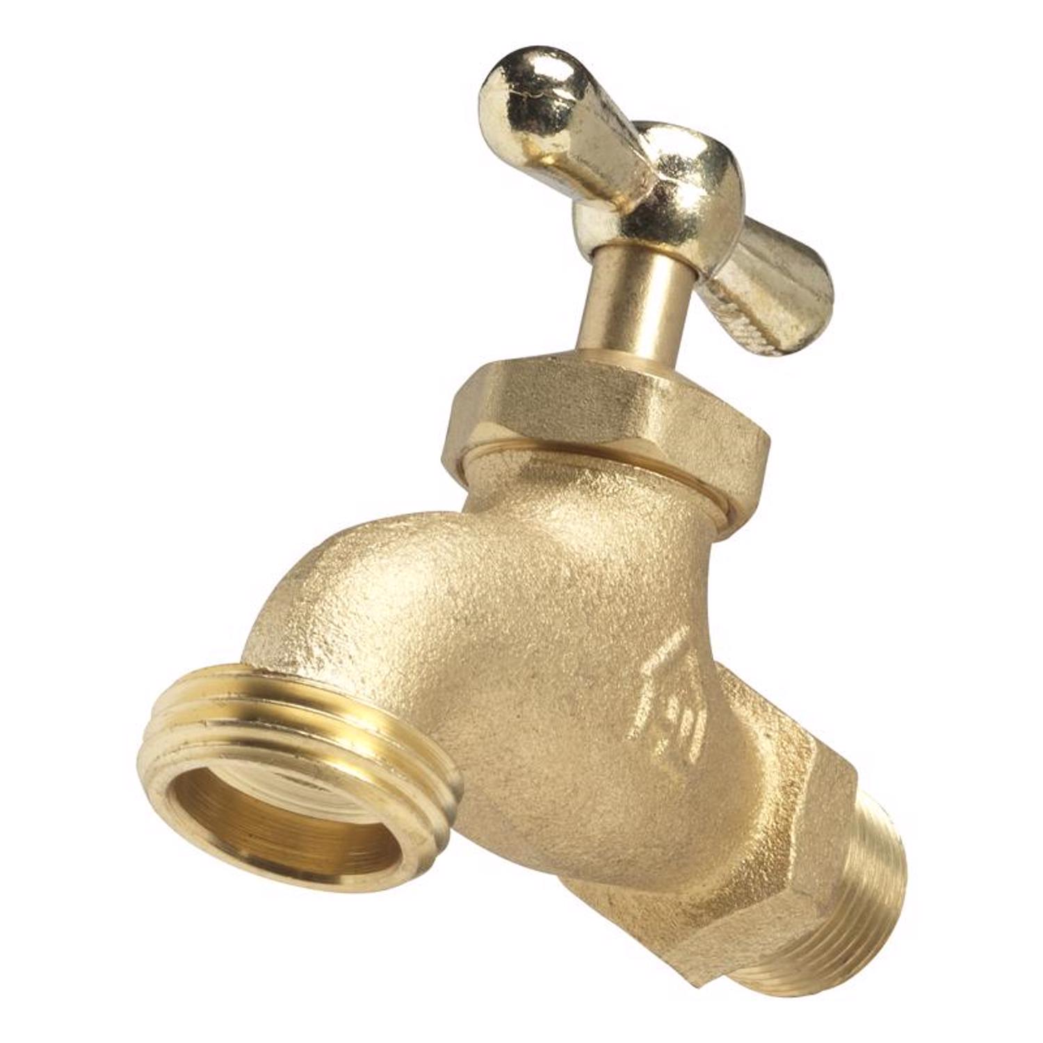 VHBCONC3B 0.50 in. Brass Heavy Duty Threaded Hose Bibb