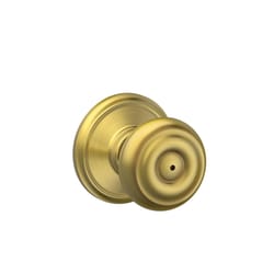 Schlage Georgian Satin Brass Privacy Knob