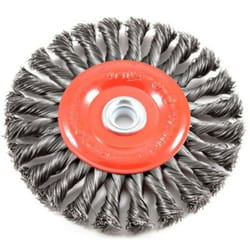 Forney 6 in. Coarse Crimped Wire Wheel Brush Metal 9000 rpm 1 pc