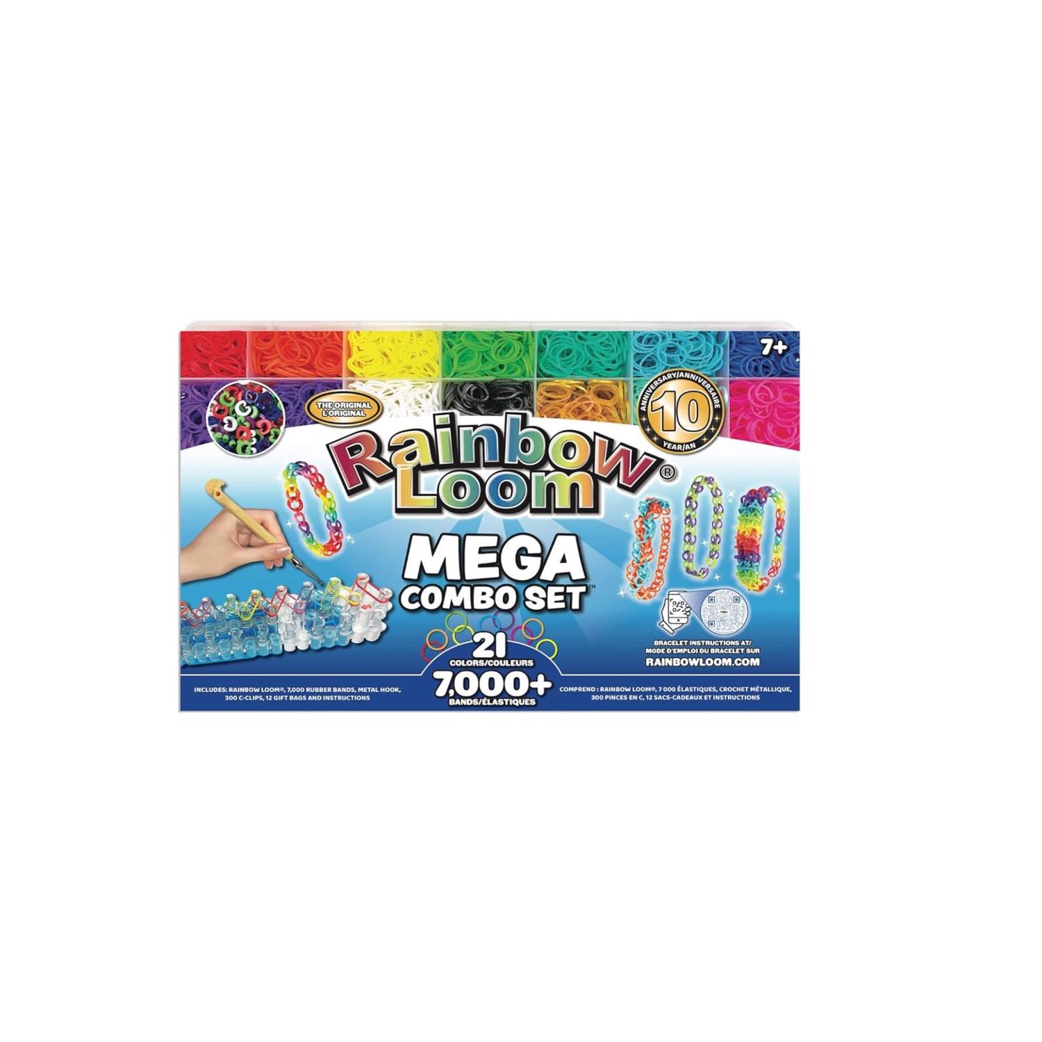 Rainbow Loom Mega Combo Set Multicolored Mfr# R0088 - Ace Hardware