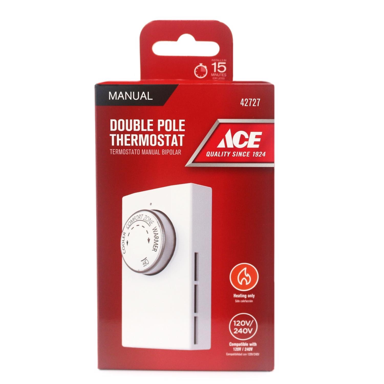 Ace Heating Dial Thermostat Mfr# ALV21-005 - Ace Hardware