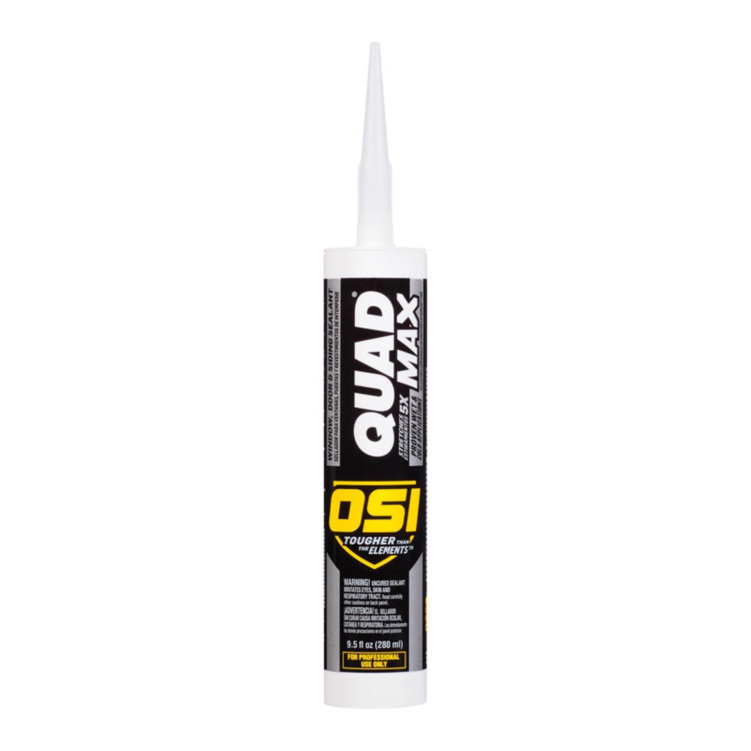 OSI Quad Max White Elastomeric Polymers Door/Siding/ Window
