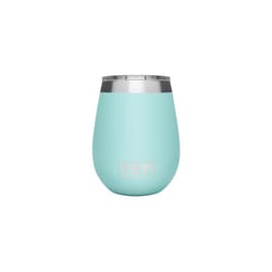 YETI Rambler 10 oz Seafoam BPA Free Wine Tumbler with MagSlider Lid