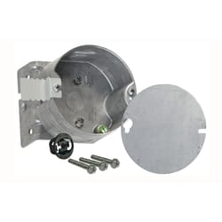 Raco Old Work 22.3 cu in Round Steel 2 gang Fan Box Gray