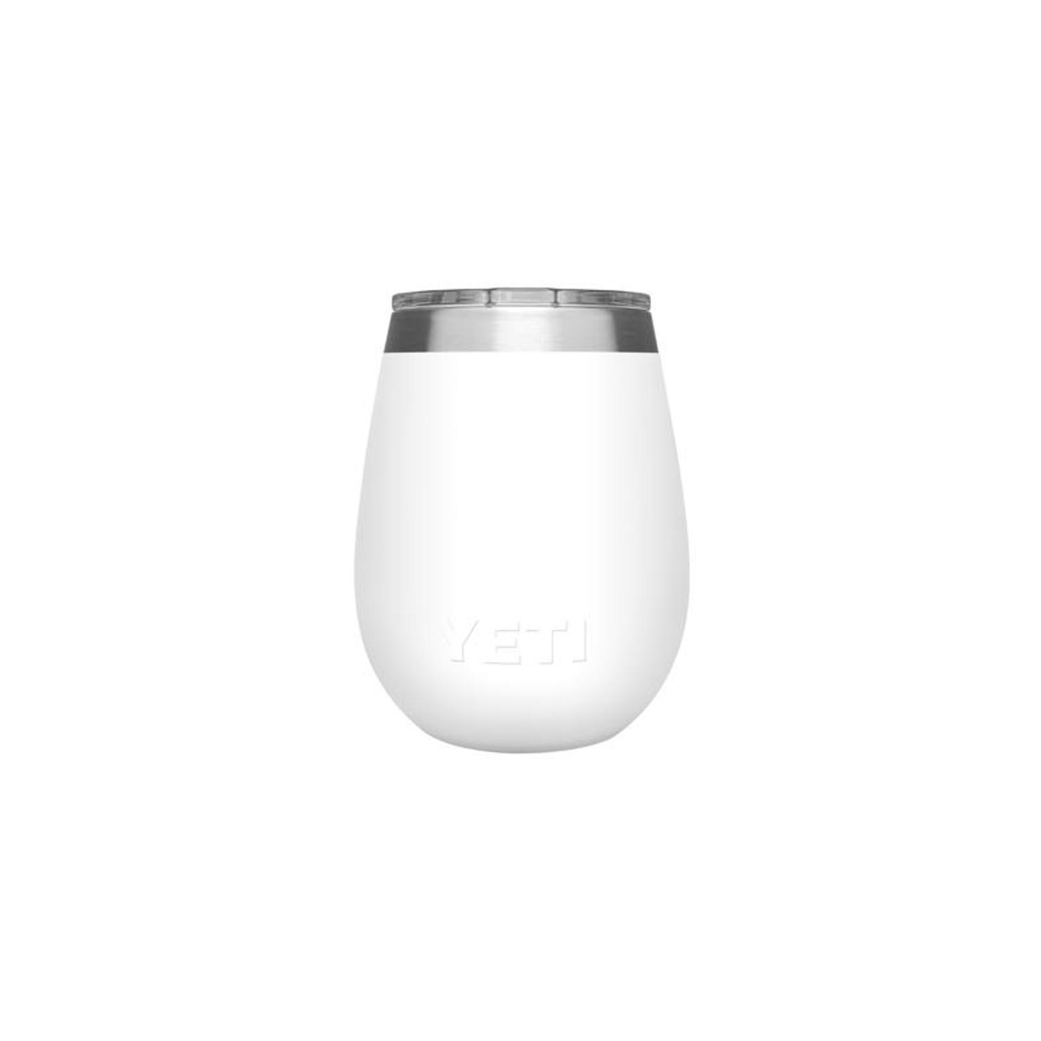 YETI Rambler 10 oz White BPA Free Wine Tumbler with