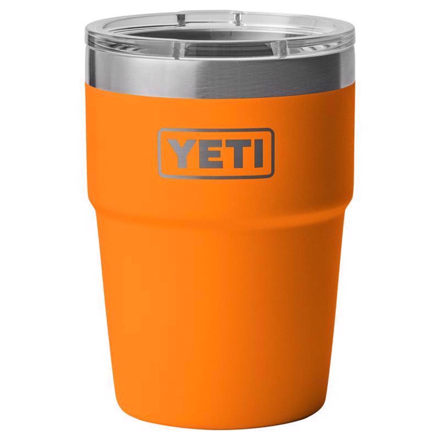 YETI Rambler 16 oz King Crab Orange BPA Free Stackable