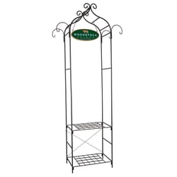 89 in. H X 36 in. W X 17 in. D Brown Metal Small Arbor Display