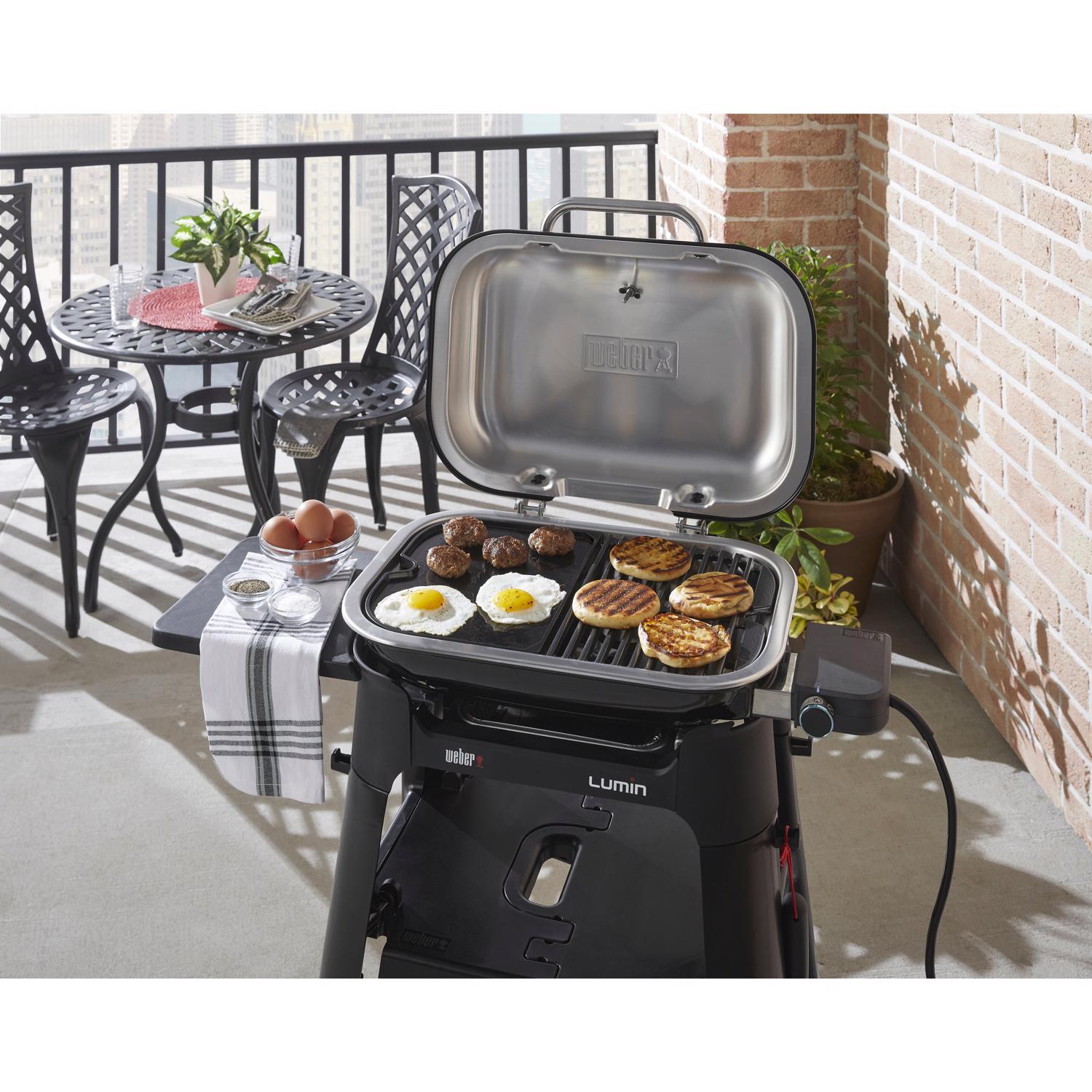 Weber - Lumin Compact Electric Grill - Black