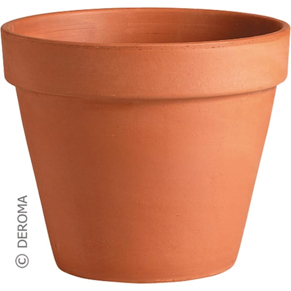 Fiber-clay tapered planter