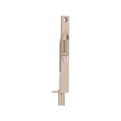 Ives Satin Nickel Brass Flush Bolt
