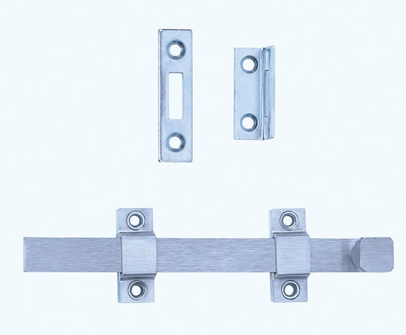 Photos - Furniture Hardware SOLID Tell Satin Chrome Steel Surface Bolt DT100017 