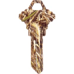 HILLMAN RealTree Brown House/Office Universal Key Blank Single Brown