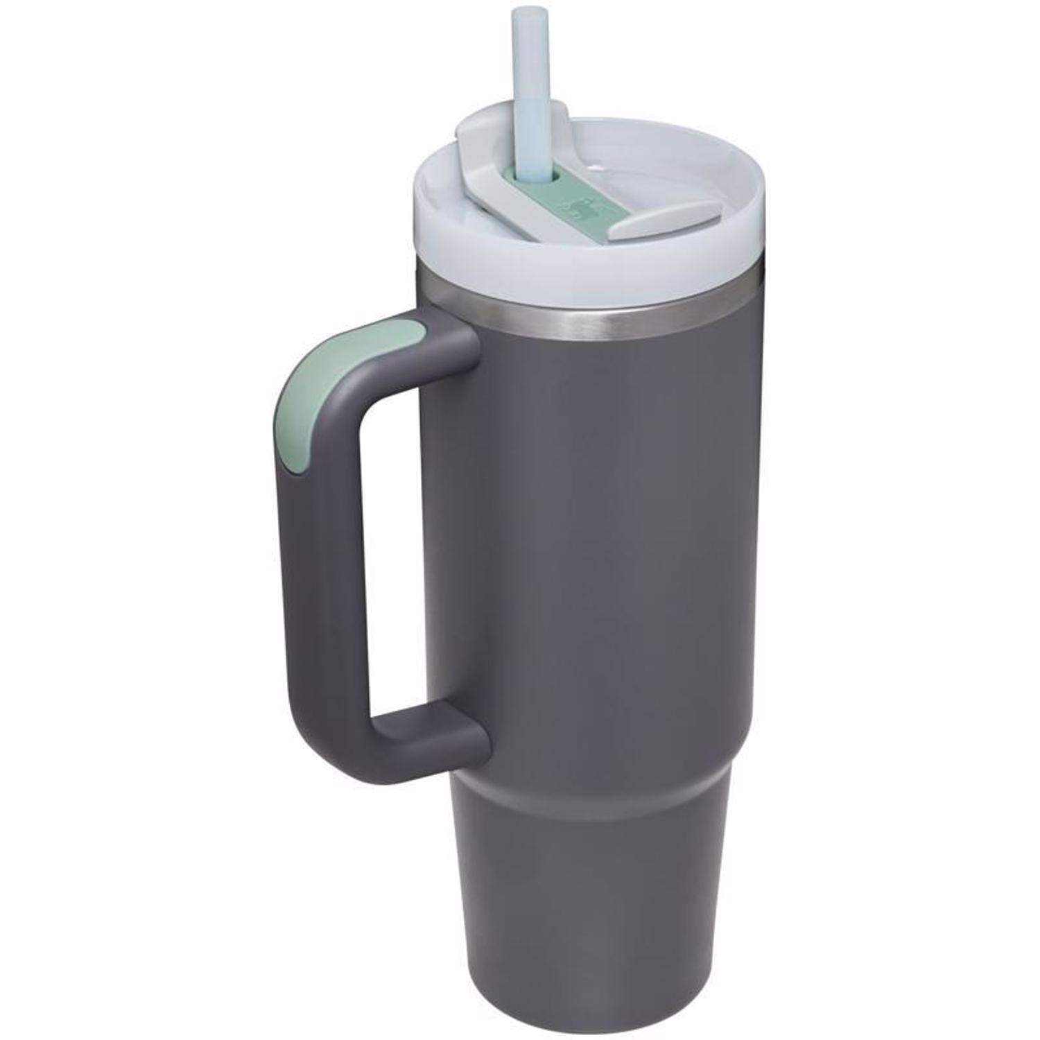 Stanley The Quencher H2.0 FlowState 30 oz Charcoal BPA Free Double
