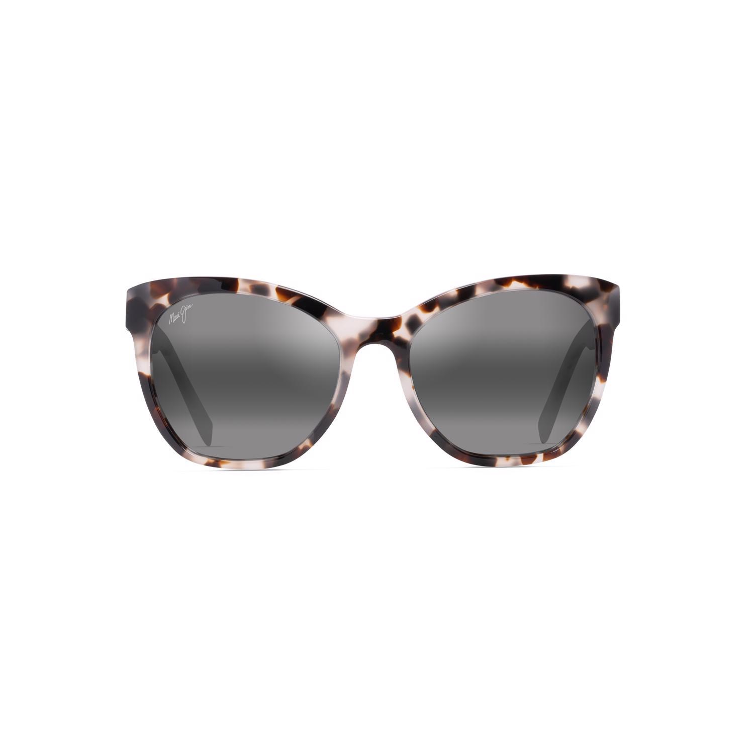 Maui Jim Alulu Women's White Tokyo Tortoise Frame Neutral Grey Lens Polarized Sunglasses