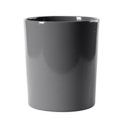 Syndicate Sales 6 in. H Ceramic Garden Planter Granite