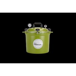 All American 1930 Cast Aluminum Pressure Canner 21.5 qt Green