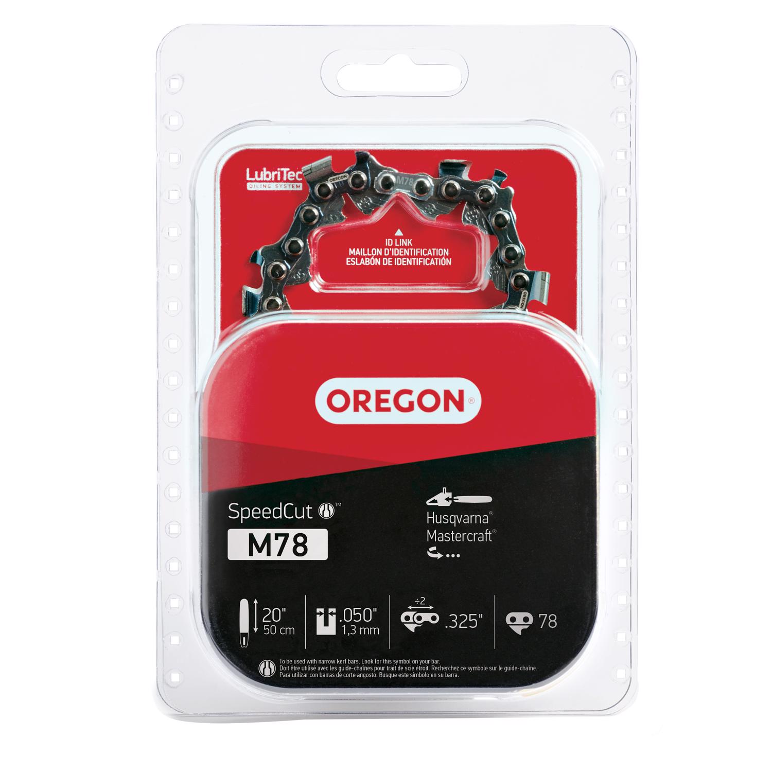 Oregon SpeedCut M78 20 in. Chainsaw Chain 78 links Mfr# M78 - Ace