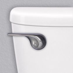 Korky Strong Arm Flush Handle Black Chrome For Universal