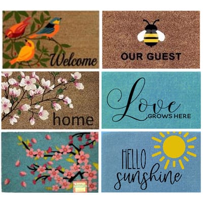 Outdoor rugs & doormats