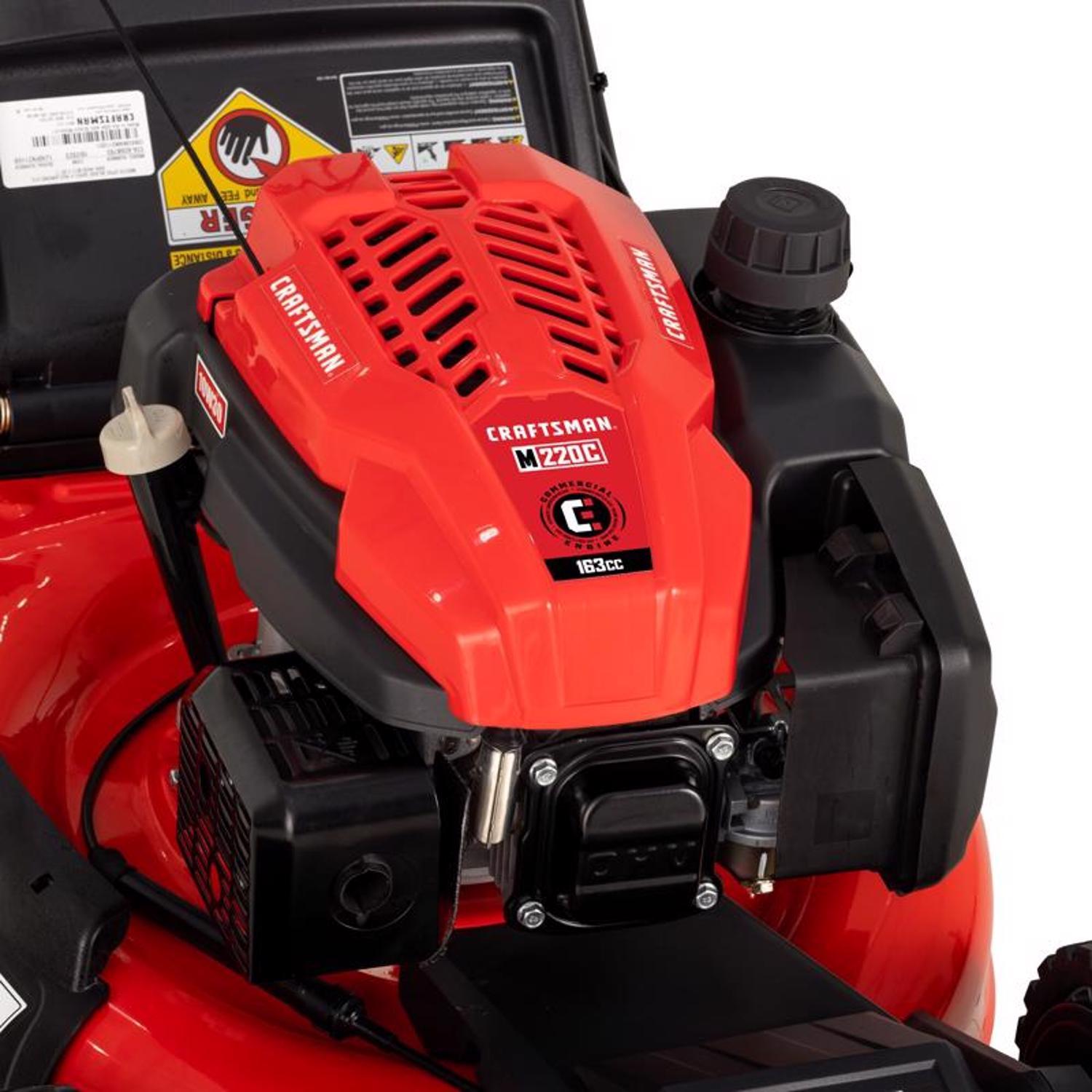Craftsman M220C 21 in. 163 cc Gas Self-Propelled Lawn Mower - Thumbnail 4