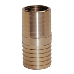 Water Source 1 in. Male X 1 in. D Male Brass Insert Coupling