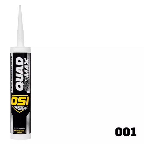 OSI Quad Max White Elastomeric Polymers Door/Siding/ Window