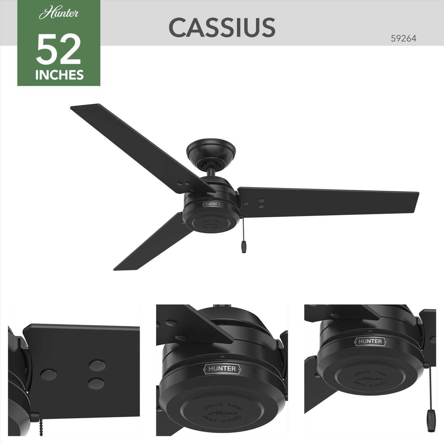 Hunter Cassius Ceiling Fan