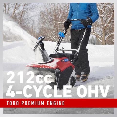 Toro Power Clear 821 QZE 21 in. 252 cc Single stage Gas Snow