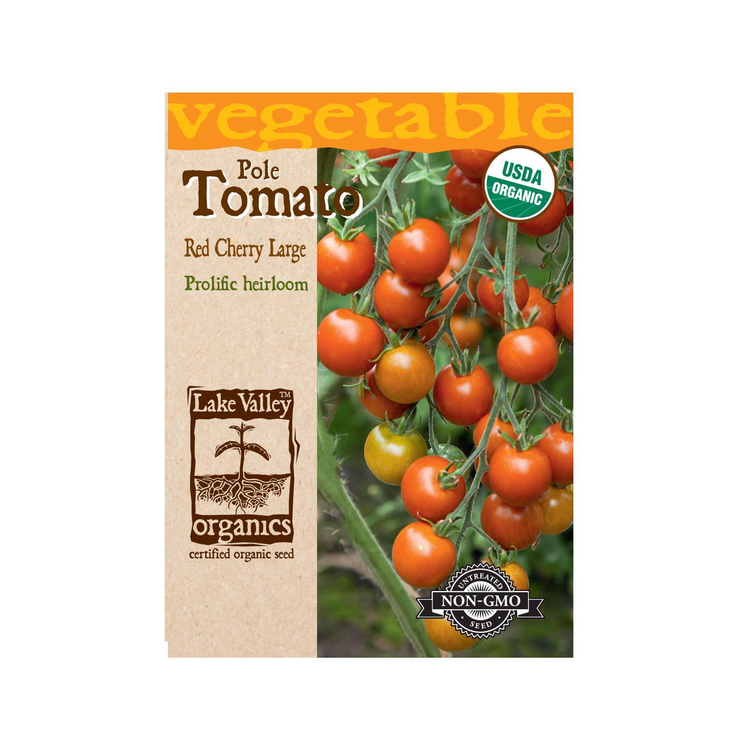 █tomato★ Tomato - Cherry, Red (Large) (Indeterminate) seeds – SeedsNow.com