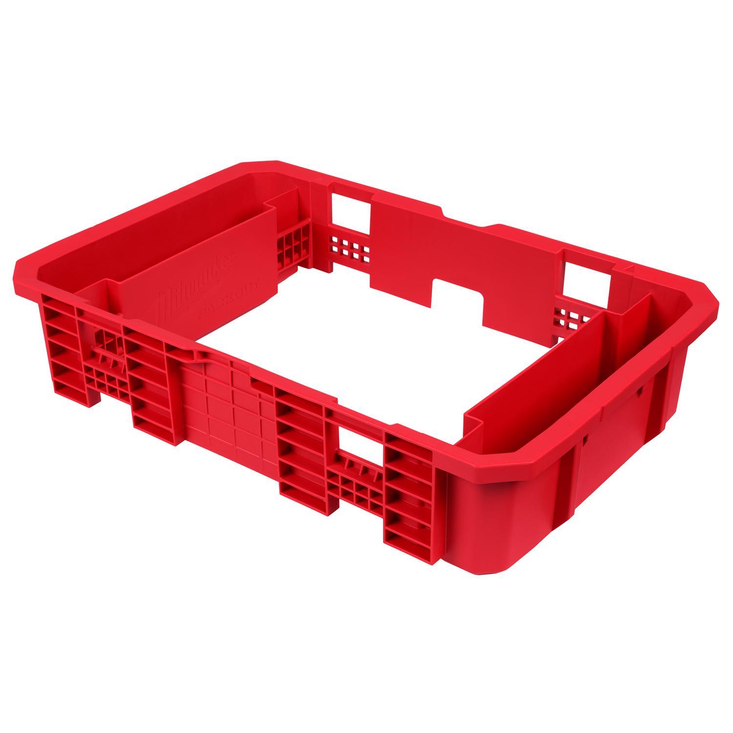 Milwaukee Packout 19.8 in. W X 4.4 in. H X 13.1 in. D Tool Tray