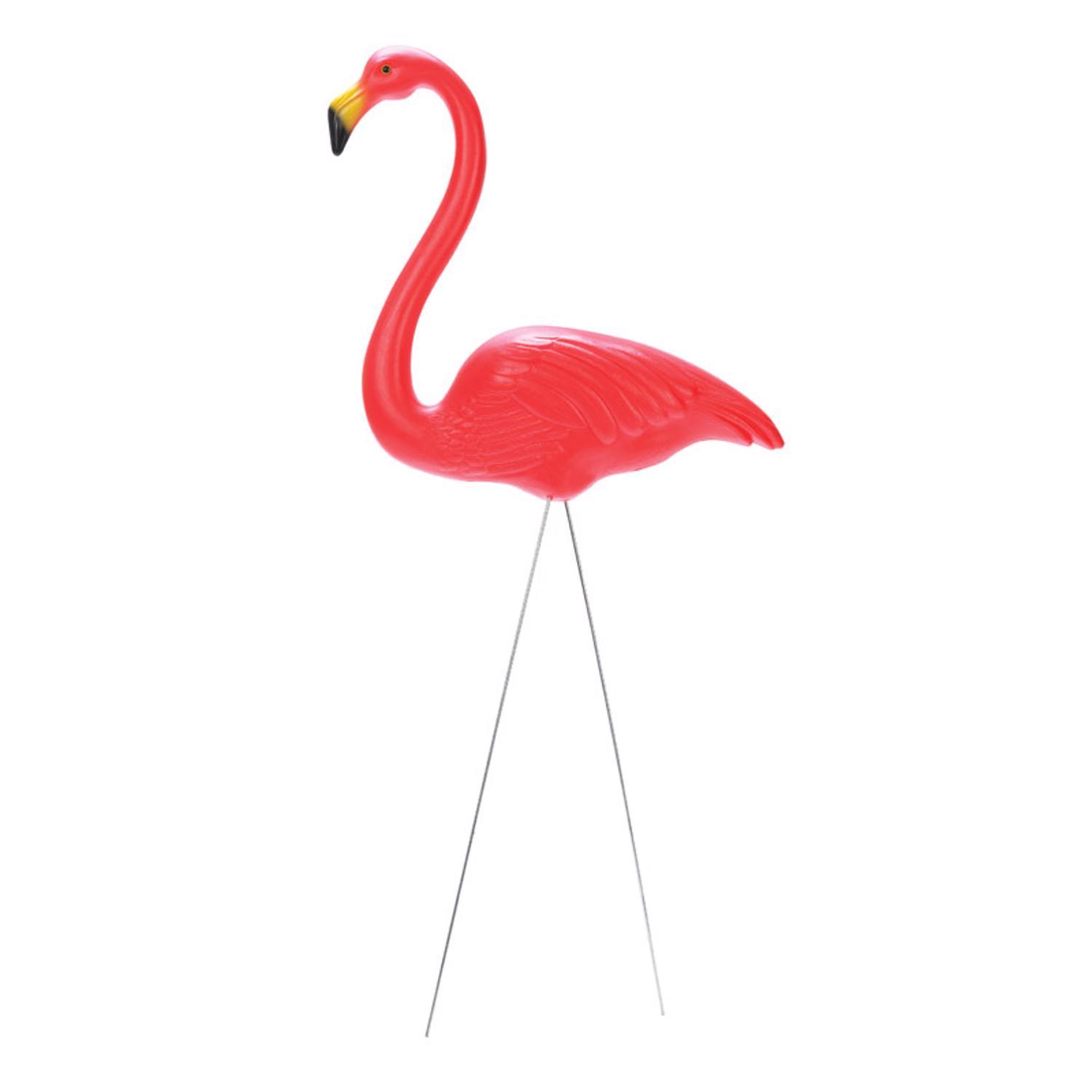 Union Products Pink Plastic 24 in. H X 18 in. L Flamingo Outdoor