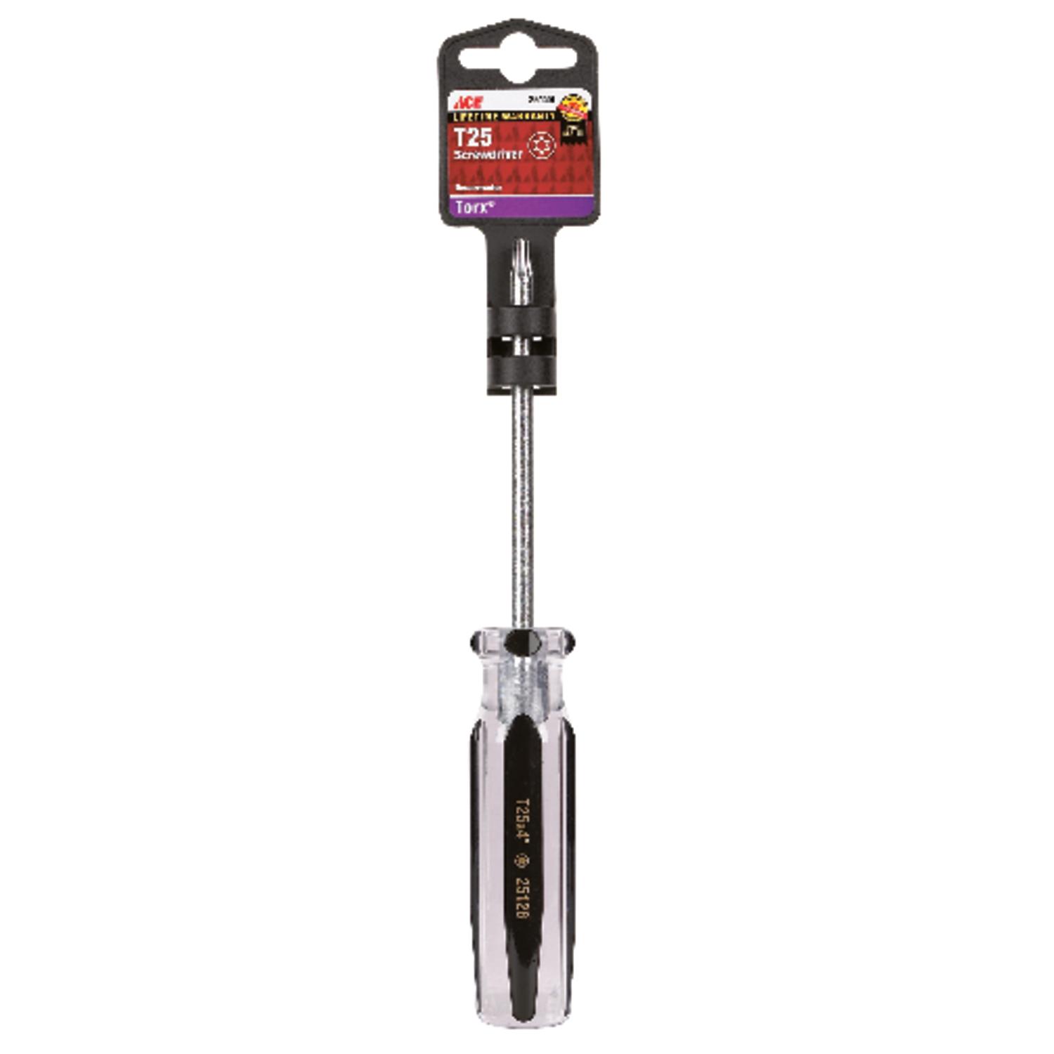 Ace T25 X 4 in. L Torx Screwdriver 1 pc Mfr# CMSD-2226 - Ace Hardware