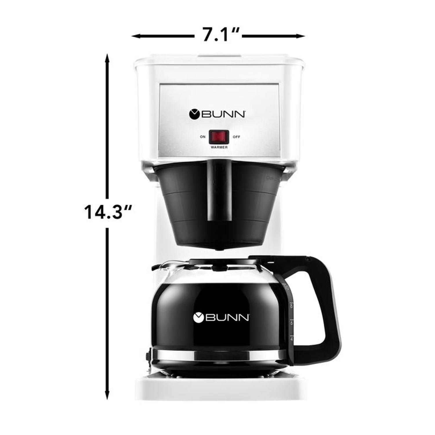 BUNN Speed Brew Classic 10 cups White Coffee Maker Mfr# 38300.0060 - Ace  Hardware